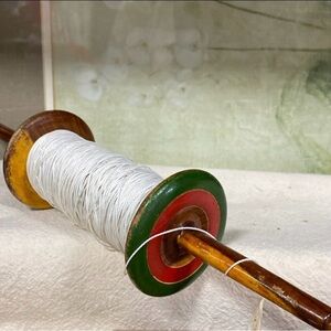 VINTAGE➕Wood Spool Kite String